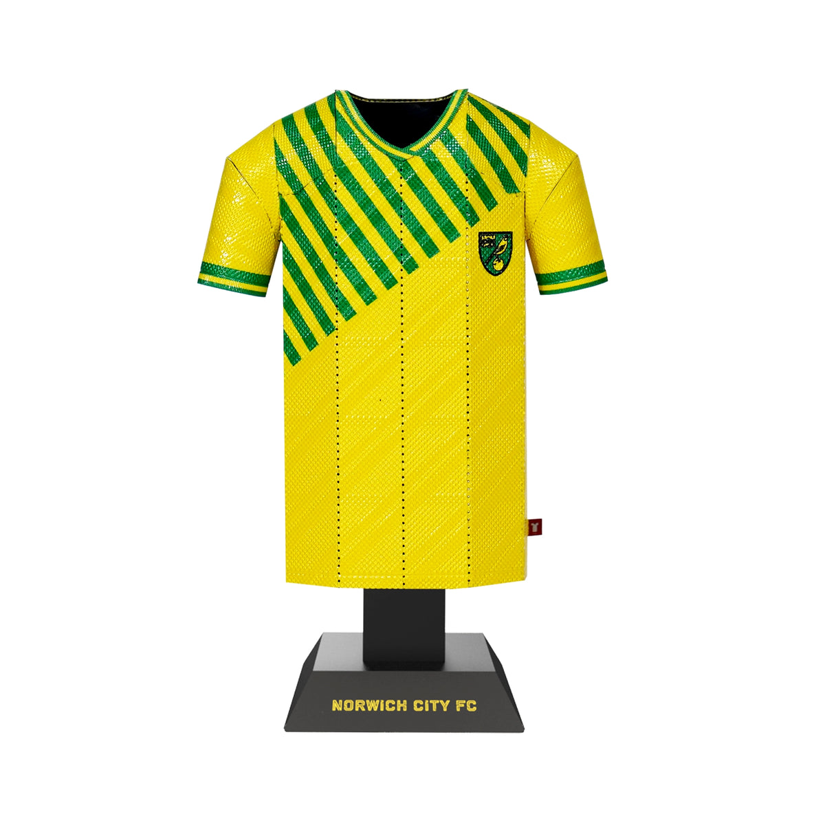Norwich City – Camiseta Retro Local 89-92 de Aleación