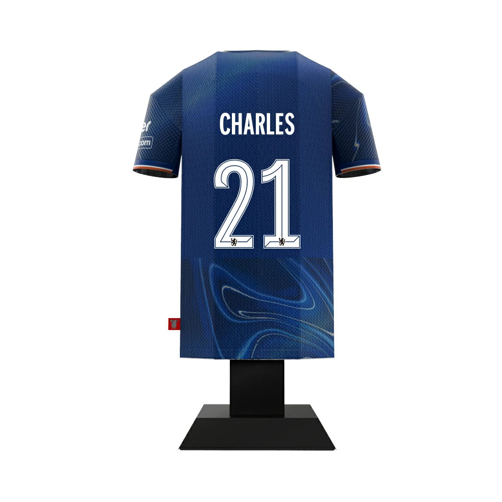Charles 21 Chelsea home shirt