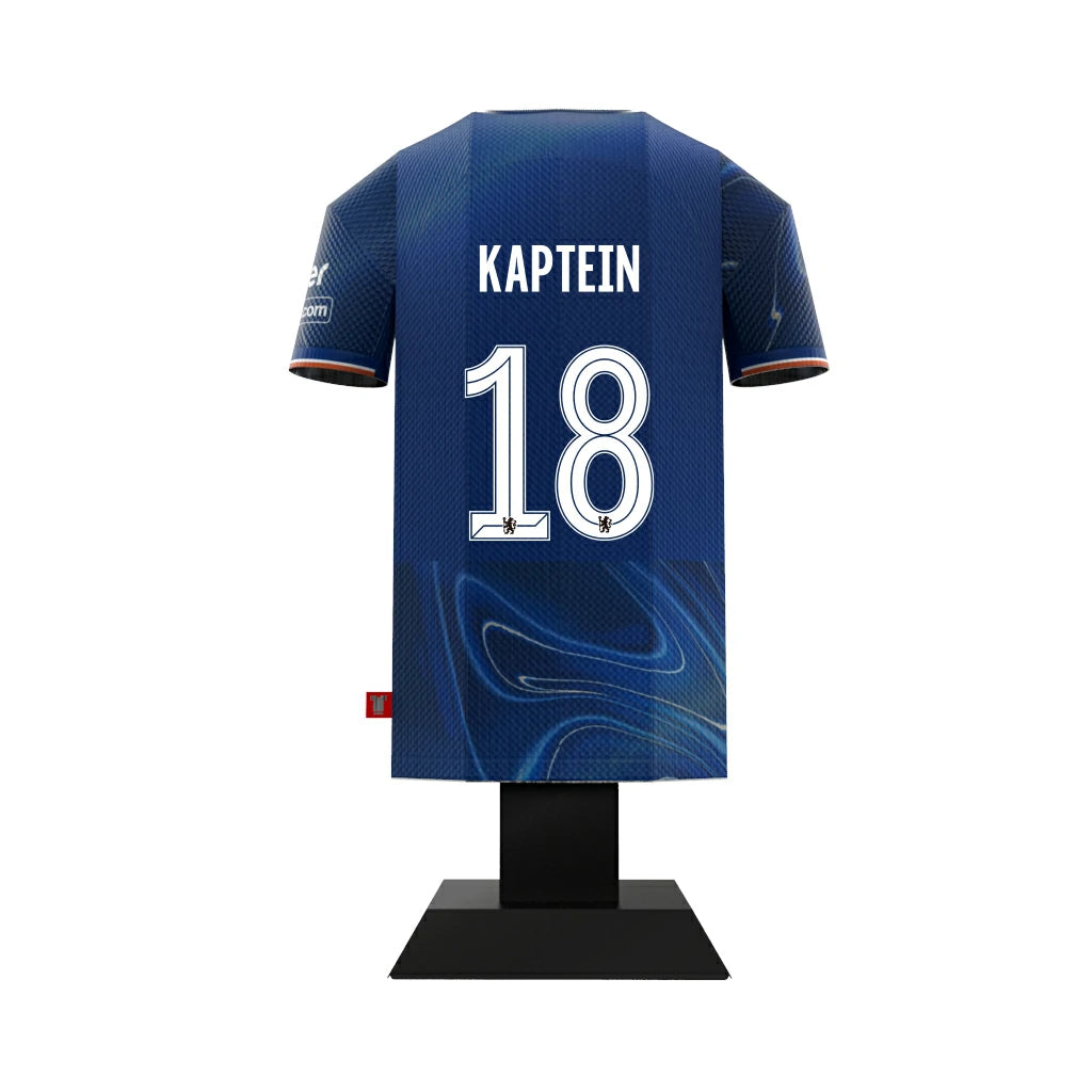 Kaptein 18 Chelsea home shirt