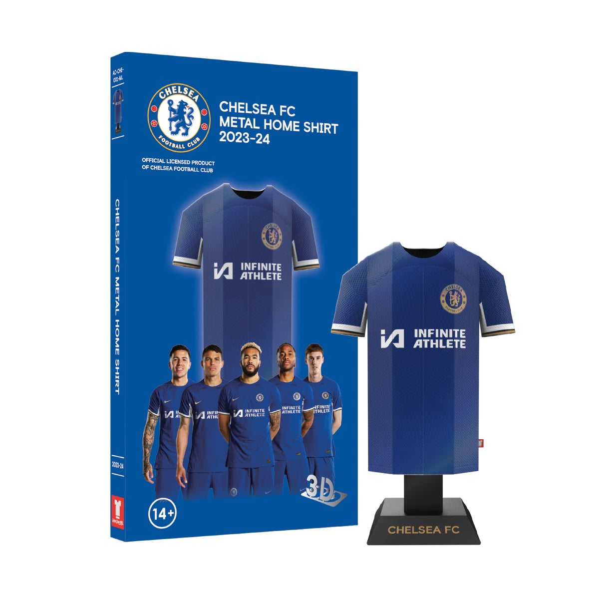 Chelsea Home Shirt with packaging